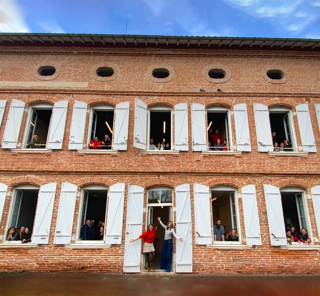 Les Imaginations Fertiles façade et locaux extérieur