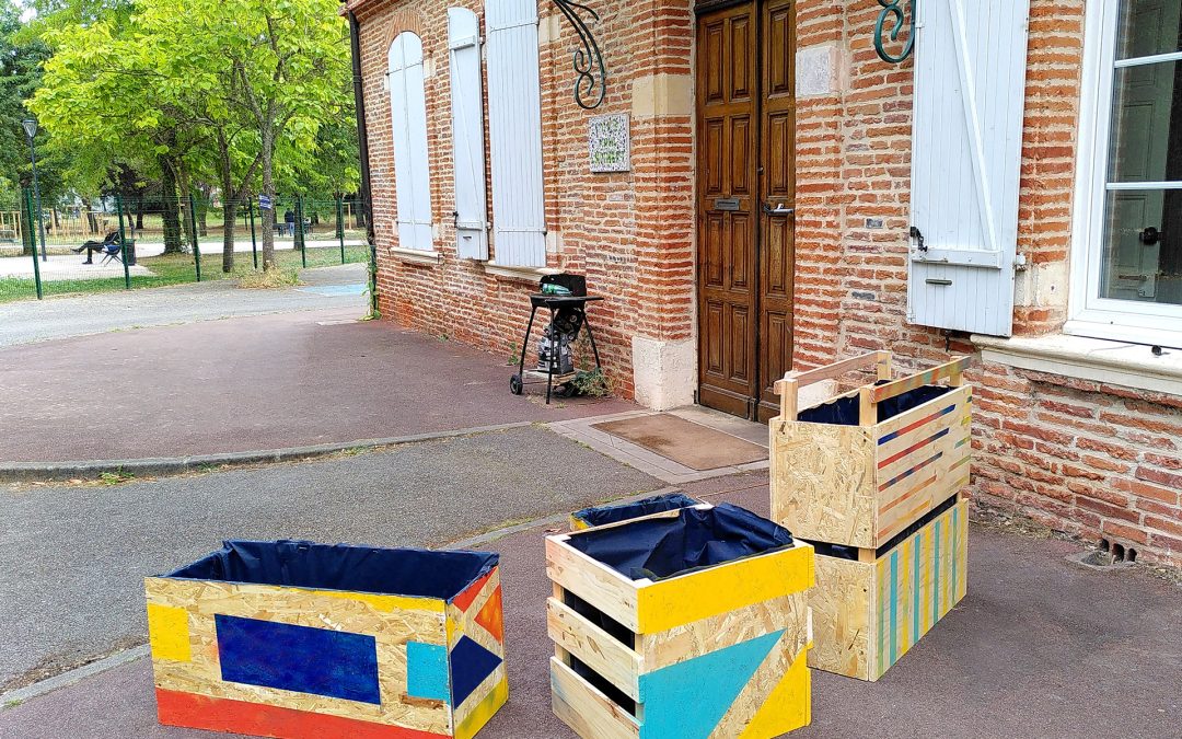 Les chantiers « mobilier extérieur » aux IF